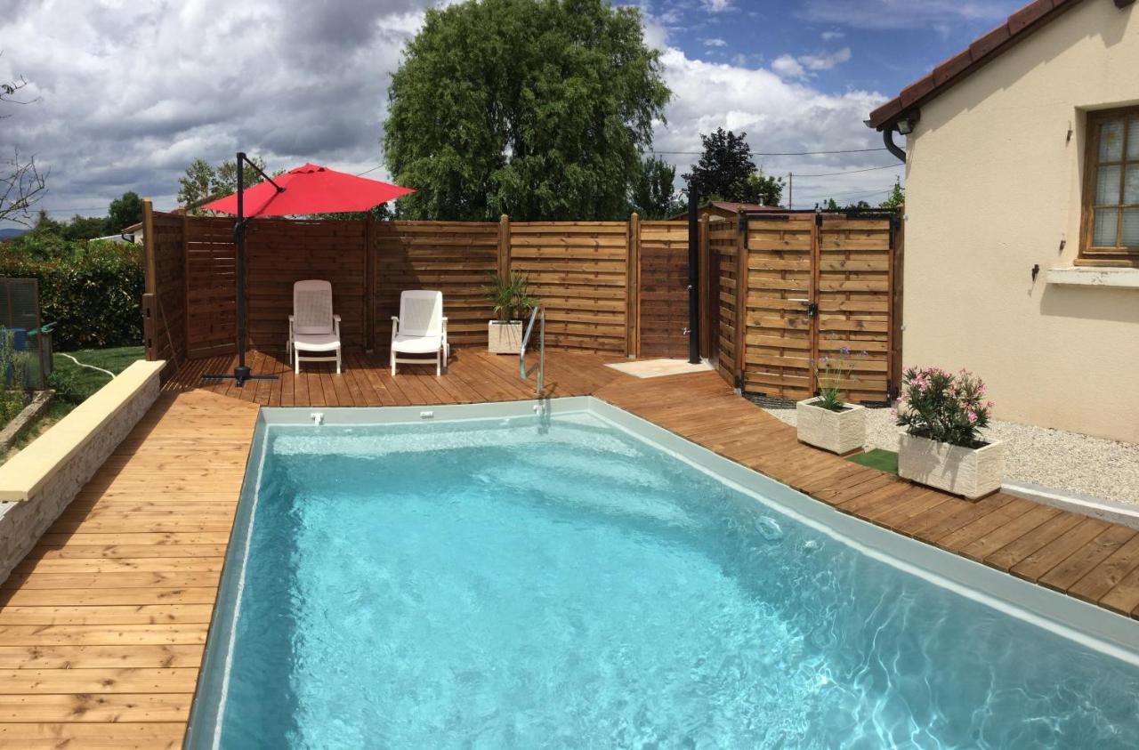 Gite De Belle Vue Semur-en-Brionnais Esterno foto